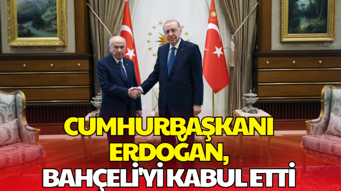 Cumhurbaşkanı Erdoğan ve Devlet Bahçeli Beştepe'de Bir Araya Geldi